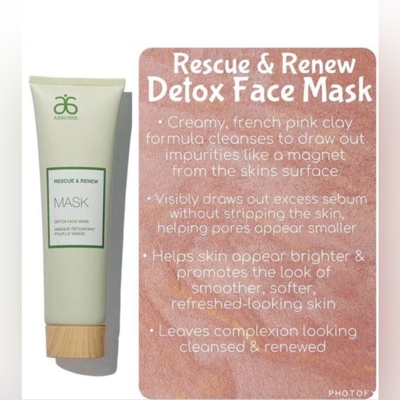 NWOB ARBONNE Rescue & Renew Detox Face Mask - Picture 3 of 7